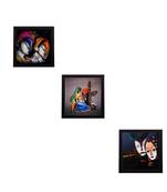 Set of 3 Satin Matt Textured Art Painting