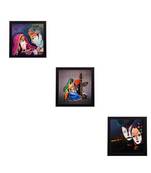 Set of 3 Satin Matt Textured Art Painting