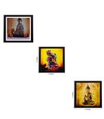 Set of 3 Satin Matt Textured Art Painting