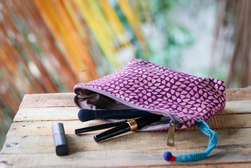 Cotton Batik Pouch
