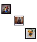 Set of 3 Satin Matt Textured Art Painting