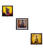 Set of 3 Satin Matt Textured Art Painting