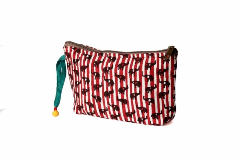 Cotton Batik Pouch