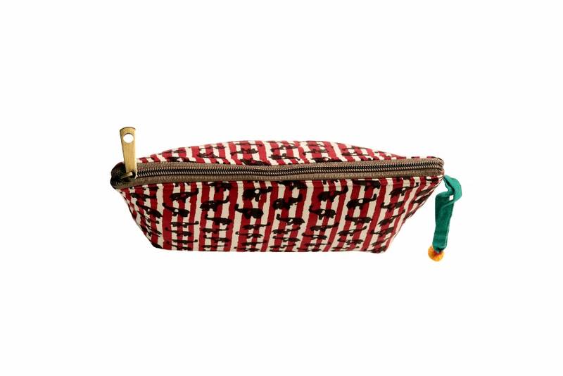 Cotton Batik Pouch