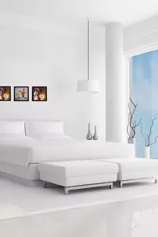 Set of 3 Religious Satin Matt Textured UV Art Painting