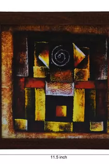 Abstract Design Satin Matt Texture UV Art Painting