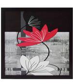 Floral Design Satin Matt Texture UV Art Painting