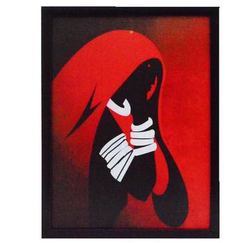 Abstract Figure Design Satin Matt Texture UV Art Painting 1