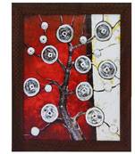 Abstract Design Satin Matt Texture UV Art Painting