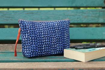 Cotton Batik Pouch 1