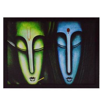 Abstract Lady Figures Satin Matt Texture UV Art Painting 1