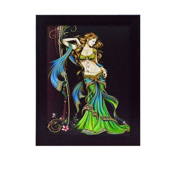 Beautiful Angel Satin Matt Texture UV Art Painting 1