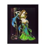 Beautiful Angel Satin Matt Texture UV Art Painting