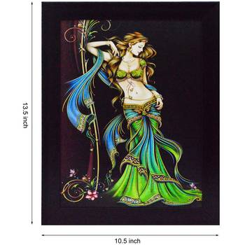 Beautiful Angel Satin Matt Texture UV Art Painting 2