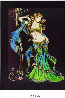 Beautiful Angel Satin Matt Texture UV Art Painting