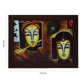 Abstract Figures Satin Matt Texture UV Art Painting 2