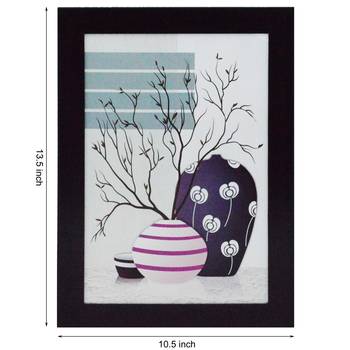 Abstract Pot Satin Matt Texture UV Art Painting 2