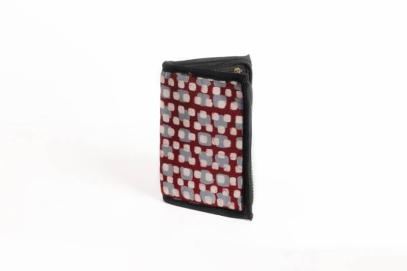 Cotton Batik Pocket Wallet
