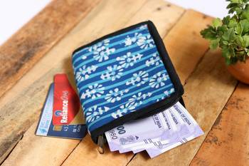 Cotton Batik Pocket Wallet 1