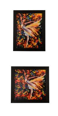 Set of 2 Satin Matt Texture UV Art Painting 1