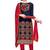 Woman Blue Cotton Blend Embroidery Unstitched Salwar Kameez Dress Material