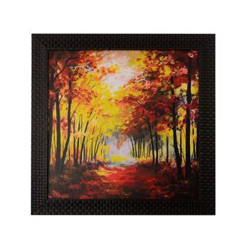 Fall Season Scenary View Satin Matt Texture UV Art Painting 1