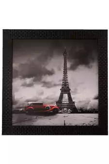 Eiffel Tower Satin Matt Texture UV Art Painting