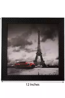 Eiffel Tower Satin Matt Texture UV Art Painting