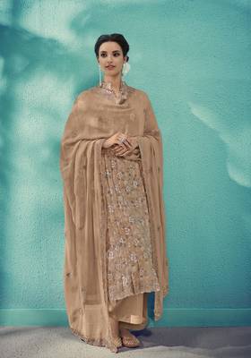 Chiku embroidered cotton salwar 1