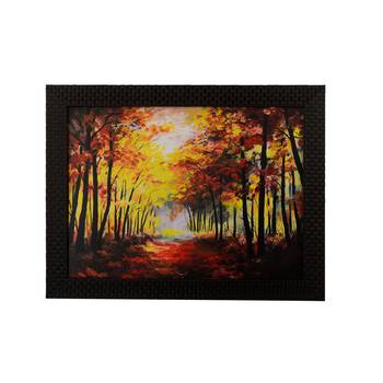 Fall Season Scenary View Satin Matt Texture UV Art Painting 1