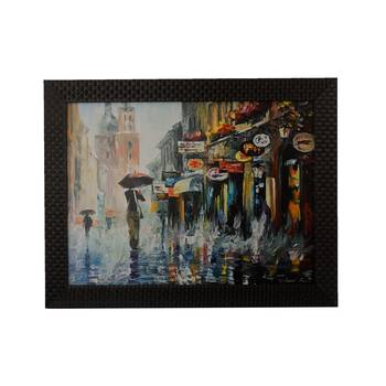 Rainy Season View Satin Matt Texture UV Art Painting 1