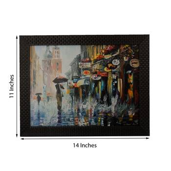 Rainy Season View Satin Matt Texture UV Art Painting 2