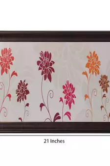 Botanical Flowers Satin Matt Texture UV Art Painting