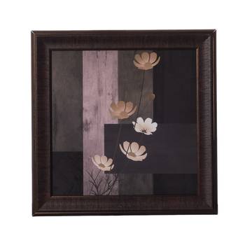 Floral Design Special Effect Sparkle Velvet Touch Reprint 1