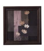 Floral Design Special Effect Sparkle Velvet Touch Reprint