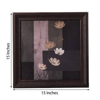 Floral Design Special Effect Sparkle Velvet Touch Reprint 2