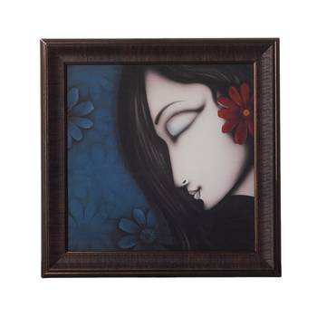 Beautiful Girl Special Effect Sparkle Velvet Touch Reprint 1