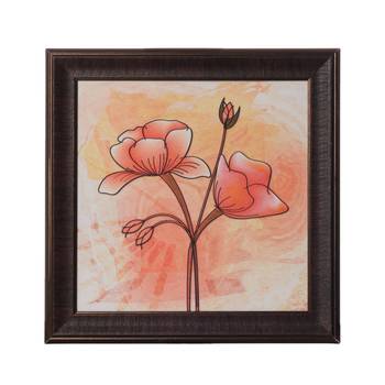 Beautiful Flower Special Effect Sparkle Velvet Touch Reprint 1