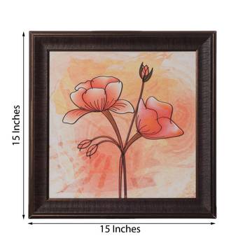 Beautiful Flower Special Effect Sparkle Velvet Touch Reprint 2
