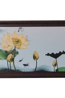 Sea Life View Satin Matt Texture UV Art Painting