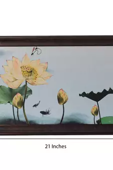 Sea Life View Satin Matt Texture UV Art Painting