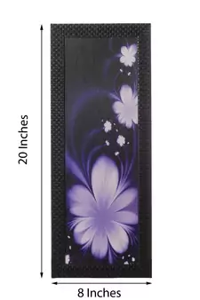 Floral Satin Matt Texture UV Art Painting