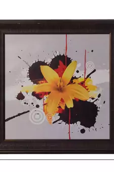Floral Satin Matt Texture UV Art Painting