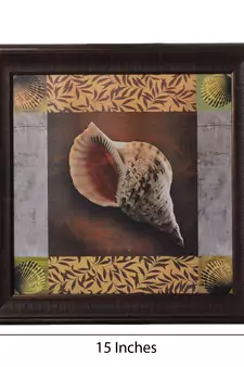Abstract Shell Satin Matt Texture UV Art Painting