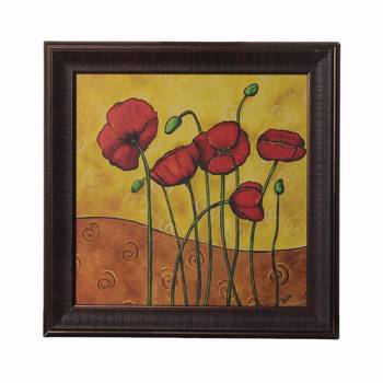 Floral Satin Matt Texture UV Art Painting 1