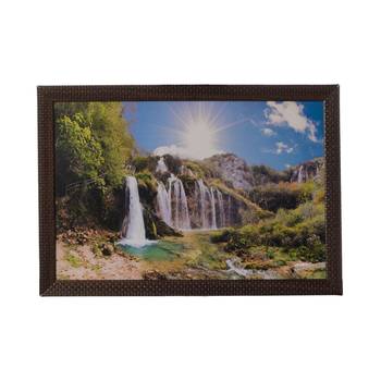 Waterfall View Satin Matt Texture UV Art Painting 1