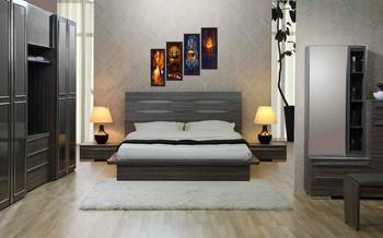 Set Of 4 Lord Buddha Satin Matt Texture UV Art Painting 2