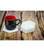 Marble Hexagonal Handmade Coaster  