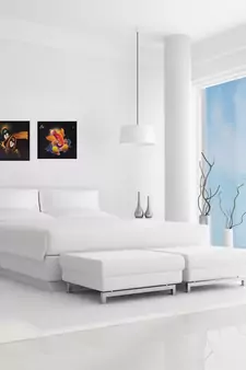 Set of Lord Ganesha and Radha Krishna Satin Matt Texture UV Art Painting