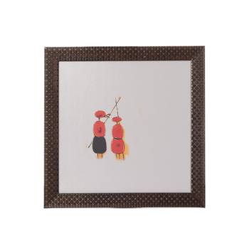 Abstract Pair Satin Matt Texture UV Art Painting 1